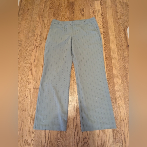 Izod Women's Golf Classic Stretch Size 14 Large Ankle Pants Clubwear - Picture 1 of 8